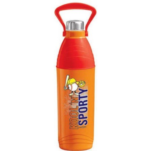 Milton - Kool N Sporty 1800 ml Water Bottle  (Set of 1, Orange)