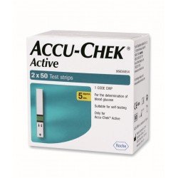 Accu-Chek Active 100 Test Strips(2 X 50)