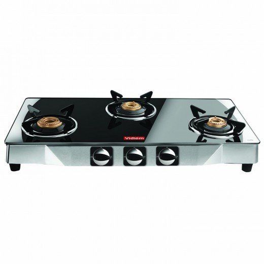 Vidiem Gas Cook Tops - Edge Series - Edge 3 B Ai