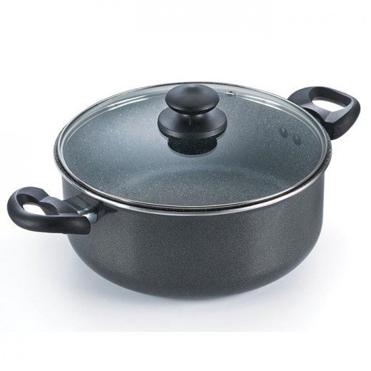 Prestige Omega Deluxe Granite Sauce Pan - 260 mm