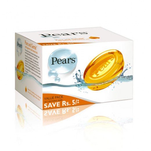 Pears Gentle Soap 3x125Gms