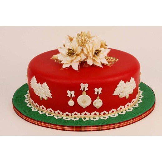 Merry Christmas Normal Cake - 1 Kg