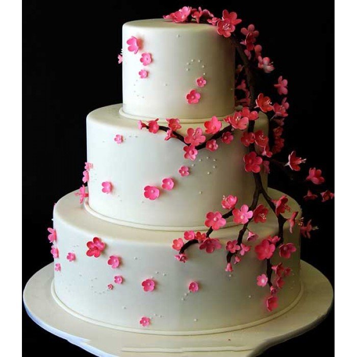 2 Step Amazing Flowers Cake | Two Step Cake | Wedding Cake @JDCake - YouTube