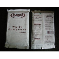 MORDE WHITE COMPOUND CHOCOLATE  FOR CAKE & DESERT 100%VEG