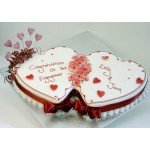 Double Heart Cool Cake - 4 Kgs