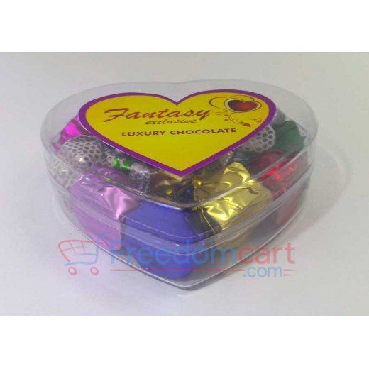 Bombay classic Fantasy exclusive premium chocolates heart shape 135g