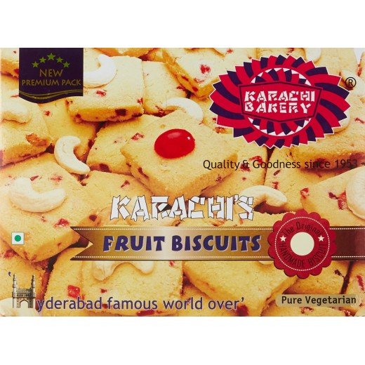 Karachi Bakery Fruit Biscuits, 400g 